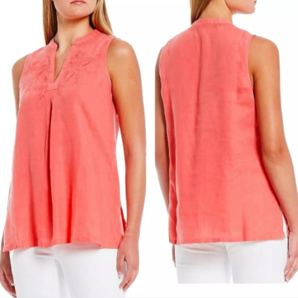 Tommy Bahama Coastalina Embroidered Tunic Tutti Fruiti SMALL - Picture 1 of 6